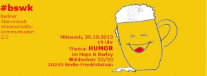 BSWK zu Humor, 30.10.2013