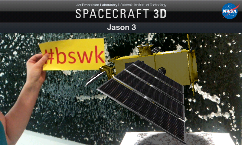 BSWK goes space. Bild: WiD