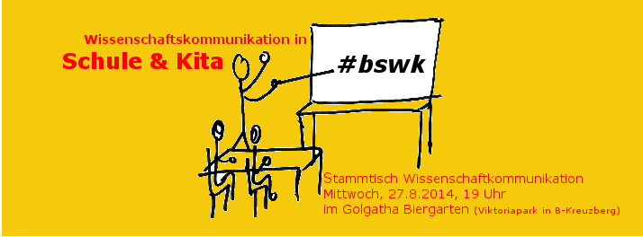 BSWK: Wissenschaftskommunikation in Schule und KiTa. Bild: Katja Machill