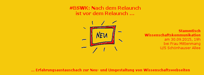 BSWK 30.9.2015: Webseiten-Relaunch. Bild: Katja Machill